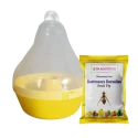 SK Agrotech Bactrocera Dorsalis Mac Phil Trap With Fruit Fly Lure - Effective Solution For Mango, Papaya, Pomegranate, Etc.