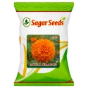 Sagar Royal Orange F1 Hybrid Marigold Seeds, Genda Ke Beej For Garden Plants