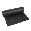 Singhal 90 GSM Garden Weed Control Barrier Sheet Mat, Landscape Fabric, Heavy Duty Weed Block Gardening Mat For Gardens (Black)