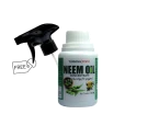 Chipku Natural Neem Concentrate Cold Pressed Oil 300 PPM With Free Spray Gun, 100% Organic and Water Soluble. For Gardening and Agriculture Use