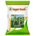 Sagar Seeds Janki F1 Hybrid Sponge Gourd Seeds, Ideal For Kharif and Summer Season