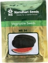 Namdhari Watermelon NS 34 (IBH) Seeds, Dark Green, Oblong, Ice Box Type Hybrid
