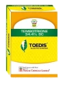 Thakar Chemicals Toedis Tembotrione 34.4% SC Herbicide, Broad-Spectrum Post Emergence Herbicide, Control of Broadleaf and Grassy Weeds in Corn.
