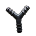 Siddhi Y Tee Connector 16 MM, Drip Irrigation Accessories, Leak-Proof Pipe Splitter