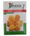 Indus Marigold Ashtagandha Plus Seeds Genda Fool 1000 Seeds Orange Colour Flower , Dark Green Leaves, Pink Stems