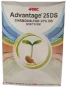 FMC Advantage Carbosulfan 25% DS Insecticide , Powder Formulation Which Also Helps In Better Seed Coating Or Treatment