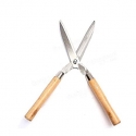 Heavy Garden Wooden Handle Grass Scissor Hedge Shears Cutter, High Quality Gardening Tools