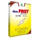 Dhanuka Dhanpreet Acetamiprid 20% SP Insecticide, Effective For Sucking Pest Control In Multiple Crops