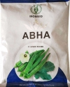 Bioseed Abha F1 Hybrid Bhindi Seeds , Okra Seeds , Dark Green with a Good Shelf Life , 250 Gram Pack