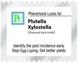 Plutella xylostella Trap & Lure of Pheromone Chemicals of Pheromone Chemicals