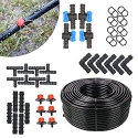 Pep Solution Drip Irrigation 16mm Diameter Main Supply Pipe with Accessories