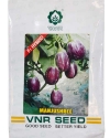 VNR Manjushree F1 Hybrid Brinjal Seeds, Cluster Fruit Bearing, Purple Varigated Oval Fruits