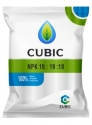 Cubic NPK 19:19:19 (100% Water Soluble Mixture of Fertilizers) Combination of Nitrogen, Phosphorous & Potassium
