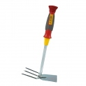 Wolf Garten Double Hoe (LN-2K), Comfortable Grip, Lightweight And Easy to Use 