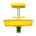 HEDO Solar Mini Chargeable Insect Light Trap, Solar Insect Killer Trap To Control Flying Insect 