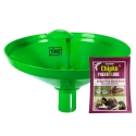 Chipku Pheromone Trap Funnel With Leucinodes Orbonalis Lure, To Catch Insect Moth Of Brinjal Fruit and Shoot Borer Lucin, Trap And Lure