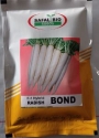 Radish Bond F1 Hybrid - Safal Bio Seeds, Mooli Ke Beej, Roots Are Pore White & Uniform