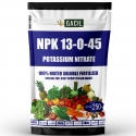 NPK 13:0:45 Potassium Nitrate Water Soluble Fertilizer For Vegetables, Flower, Hydroponics And Fruits