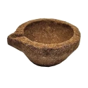 Radhe Cow Dung Panchgavya Natural Sambrani Empty Cup, For Daily Puja Or Havan (Pack Of 36)