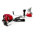 Balwaan BX-35 Pro Brush Cutter, 4-Stroke Petrol (35CC) With 80-T Blade, 3-T Blade And Tap N Go, Nylon Cutter