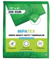 Mipatex Tarpaulin 200 GSM Waterproof Plastic Cover, Best And Multipurpose Use.