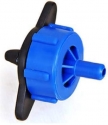 PEP SOLUTION Drip Irrigation Online Dripper or Emitter 4 MM 8 Liter Per Hour Black & Blue