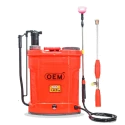 OEM 2 In 1 Battery and Manual Operated 12Vx12A (20L Capacity) Knapsack Sprayer With Free Gun, Heavy Battery, Heavy Copper Motor For High Pressure