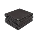 Marine HDPE Tarpaulin 200 GSM UV Stabilized Material, Waterproof, Heavy Duty Material, (Color- Black)