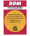 ROM Silica Solubliser Powder Bio Fertilizer (Silica Solubilising Bacterium) 