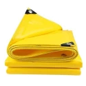 Radhe 120 GSM Heavy Duty Tarpaulin, UV Resistant Waterproof Tarpaulin, Effective For Outdoor Protection (Yellow)