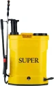 FarmEarth Super 2 In 1 Agriculture Battery Operated Knapsack Garden Sprayer, 16L Capacity, 12V x 8A Battery, Yellow Color