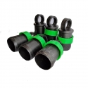Siddhi 20 Pieces Each, Rain Pipe Connector And End Cap 40 MM, Durable Quality Material