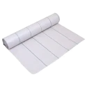 Singhal 100 GSM Garden Weed Control Barrier Sheet Mat, Landscape Fabric, Heavy Duty Weed Block Gardening Mat For Gardens (White)
