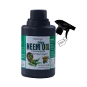 Chipku Natural Neem Concentrate Cold Pressed Oil 300 PPM With Free Spray Gun, 100% Organic and Water Soluble. For Gardening and Agriculture Use
