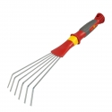 Wolf Garten Small Lawn Rakes (LD-2K), Small Sweep The Tool For Cleaning Up Fallen Leaves And Foliage In Small Flowerbeds Or Balcony