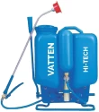 FarmEarth Vatten Hitech 16L Blue Knapsack Manual Operated Hand Sprayer, Ideal For Agriculture, Horticulture, Plantations, Etc