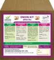 Onion Kit is 100% organic kit that contains products for seed treatment, nutrition, size, sucking pest controller & fungal disease controller products