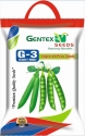 Gentex G-3 Improved Peas Seeds, Mattar Ke Beej, Lila Vatana Na Bee, Early Duration, High Yield Potential