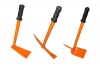 Siddhi Garden Tool Set Includes , Garden Hoe, Garden Tiller, Harden Hand Hoe With 3 Prong, Heavy Material, Durable For the Long Lasting