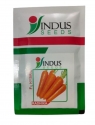 Indus Hybrid Carrot Radhika Seeds, Uniform Smooth Skinned Roots, Suitable For Cultivation In Winter.