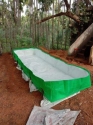 Mipatex HDPE Azolla Bed for Cultivation, Green Color, 100 % Virgin Material.