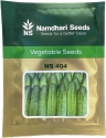 Namdhari Ns 404 Cucumber Seeds, Light green with scattered specks, Cylindrical