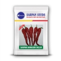 Sarpan Annigeri Delux F1 Hybrid Chilli Seeds, Mirchi Ke Beej, Cherry Red Fruit
