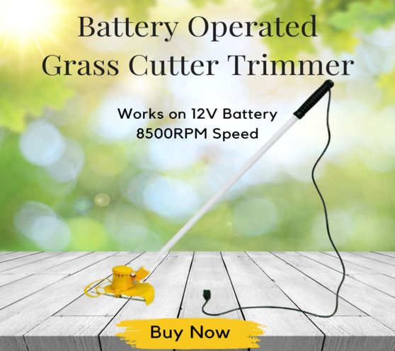Battery Operated Grass Cutter