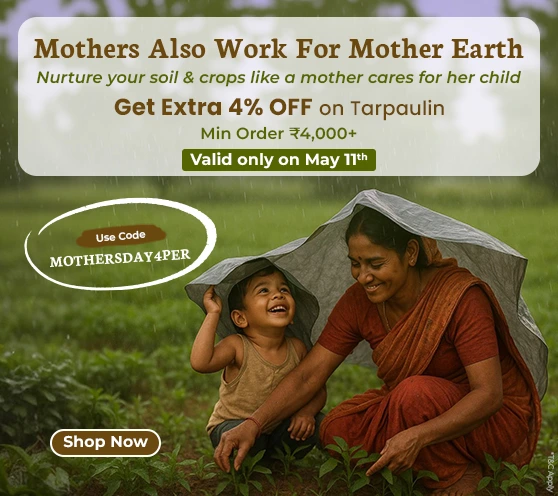 Mother's Day Special- Tarpaulin 4% off